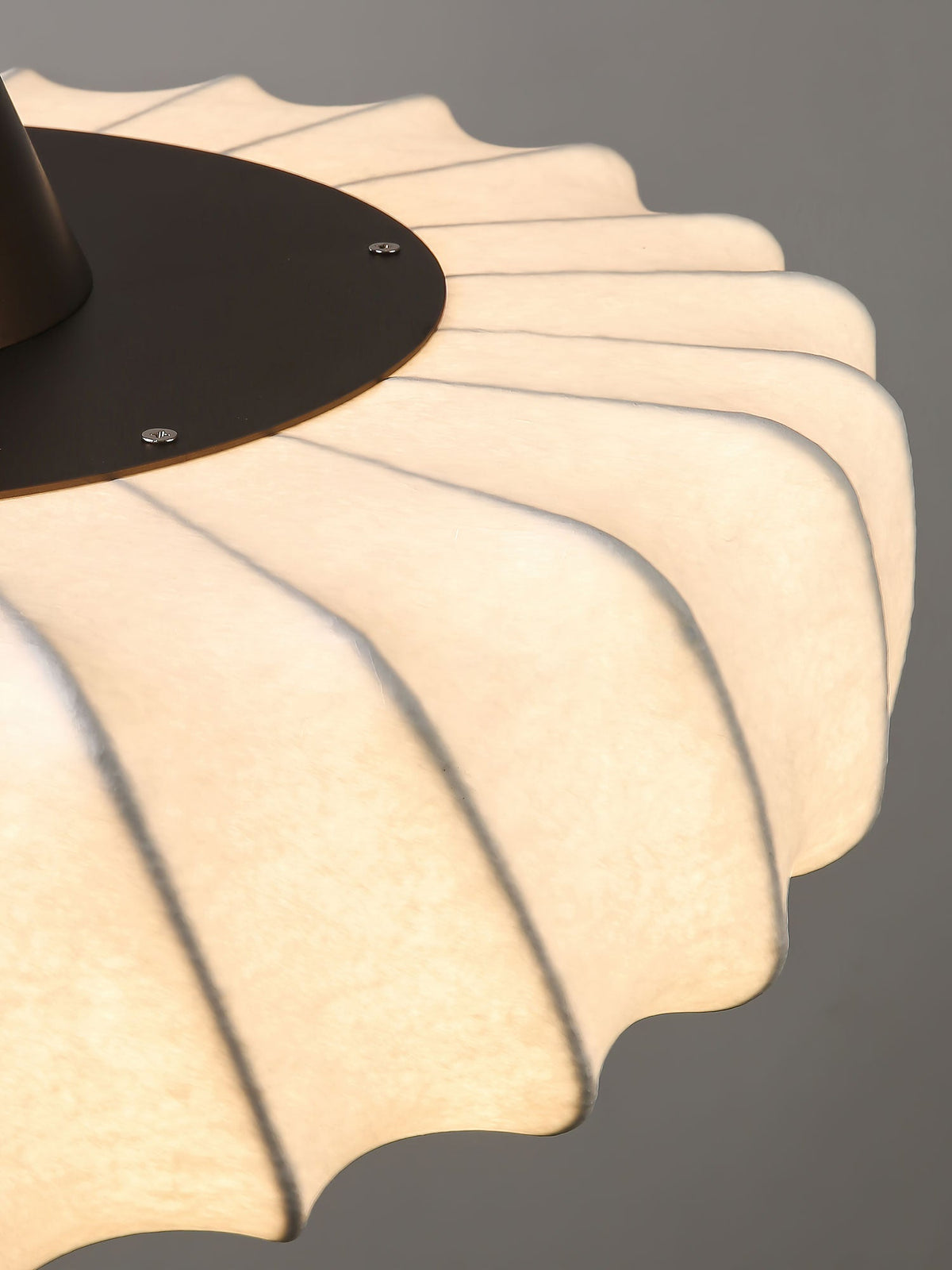 Zelore Swirl stof brons hanglamp