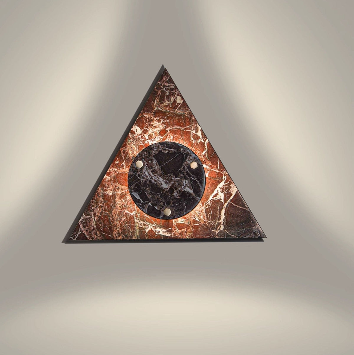 Pyramid Rustic marmer wandlamp