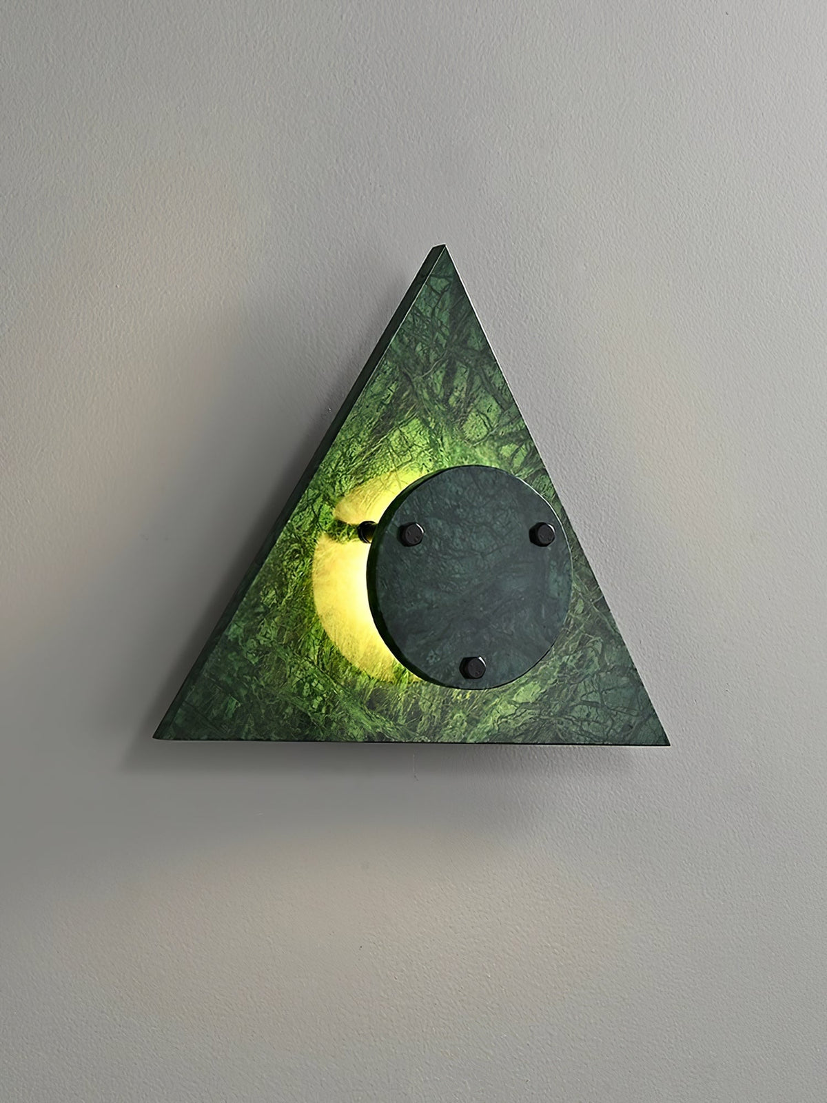Pyramid Rustic marmer wandlamp