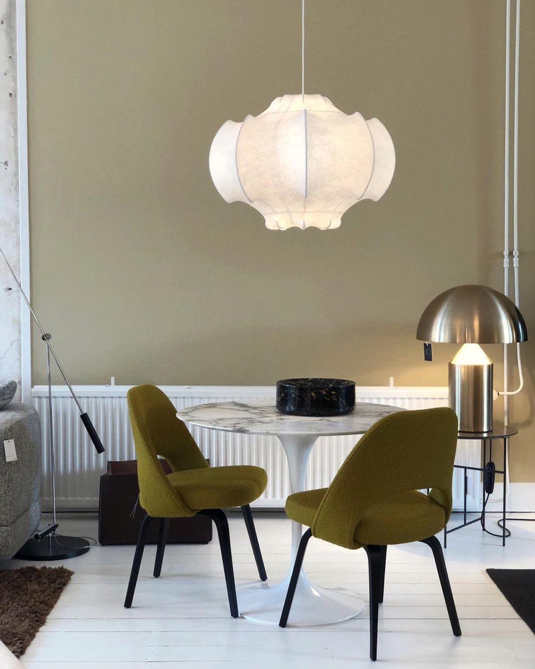 Lotus Minimalistische hanglamp van zijde