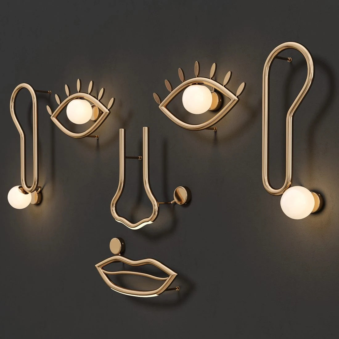 Renoriella wandlamp