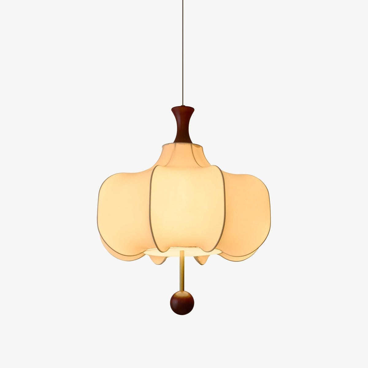Venoryra Premium elegantie Cloud Houten hanglamp