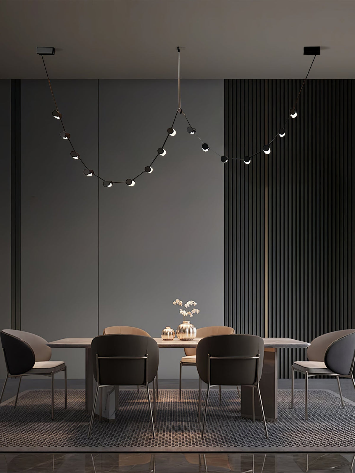 Flexura modulaire track hanglamp