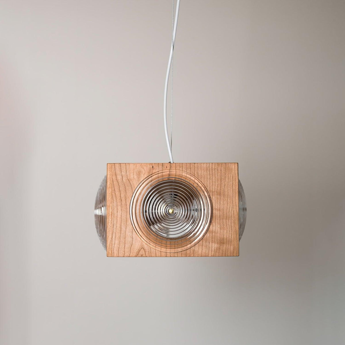 Allaeira Premium Noordse kunst houten hanglamp