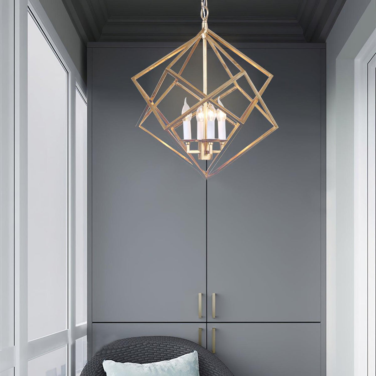 Cirinaya luxe hanglamp goudkleurig