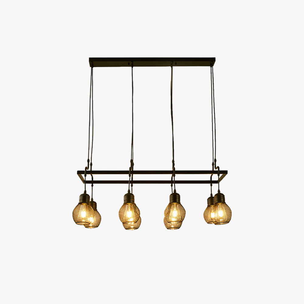 Valerio Vintage Lange Multihead Kroonluchters Eetkamer/Bar/Woonkamer