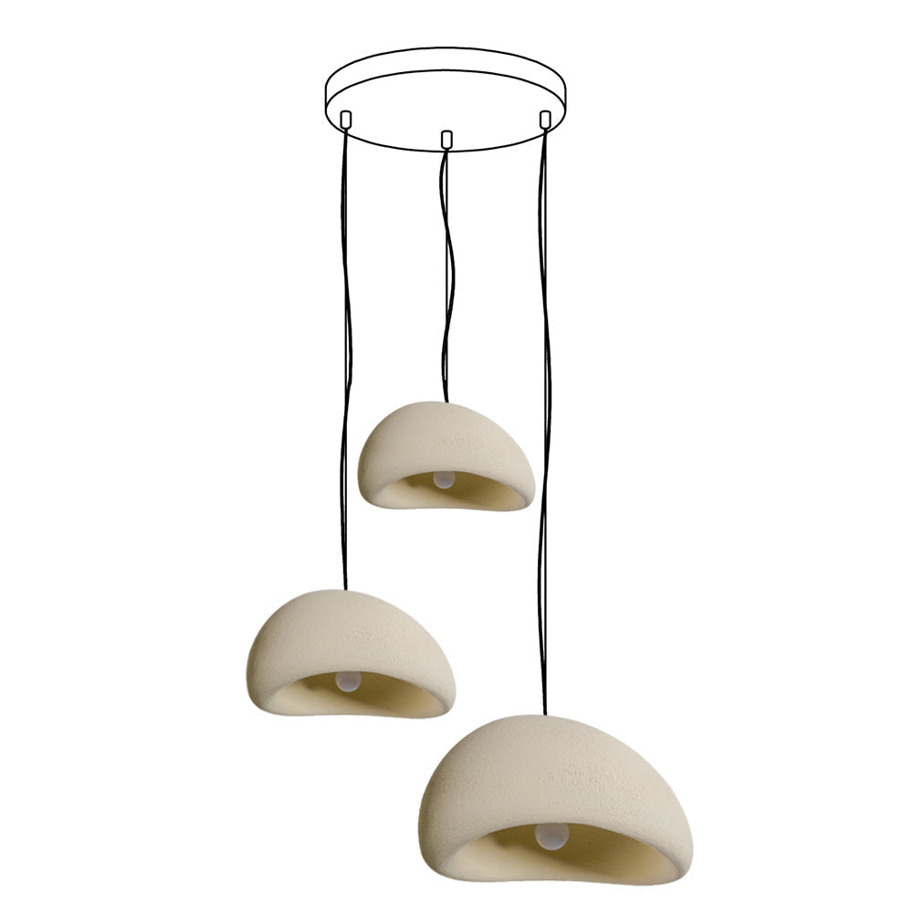 Cirarelle Kroonluchter Rough Combination Wabi-Sabi