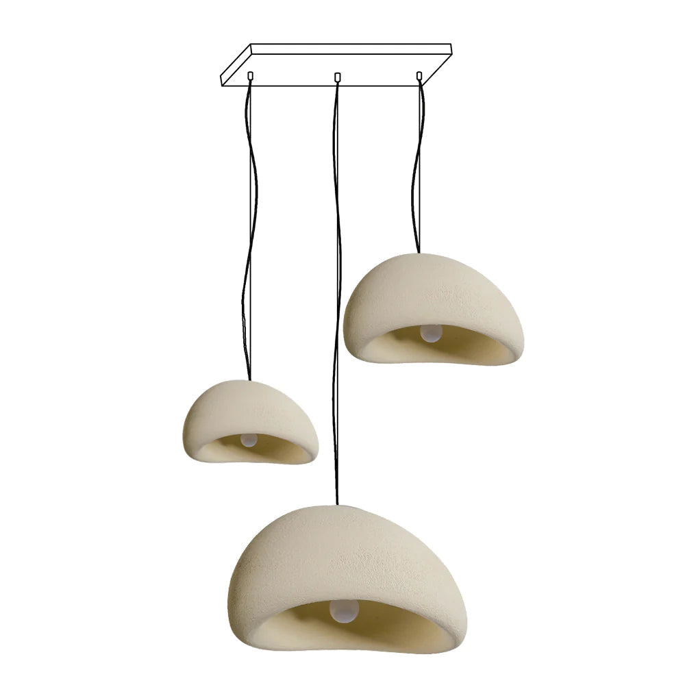 Cirarelle Kroonluchter Rough Combination Wabi-Sabi