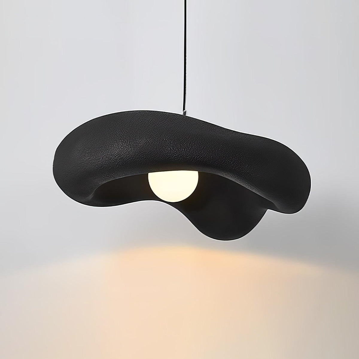 Hanglamp van hars in organische vorm voor moderne interieurs natuurlijk