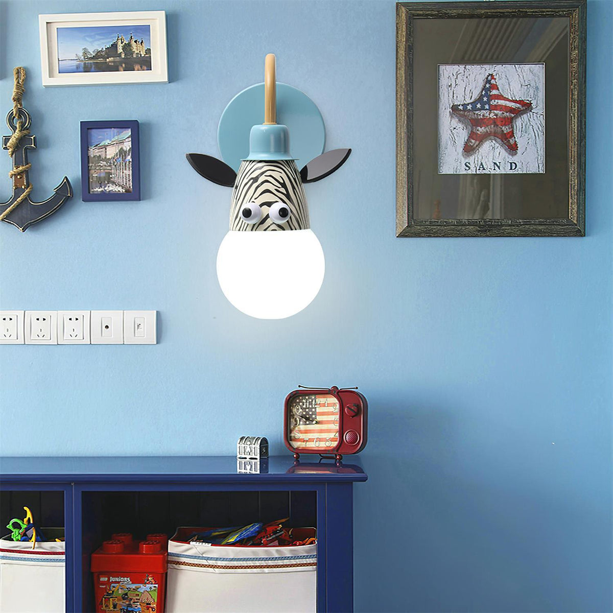 Neloz Artistieke Speelse wandlamp
