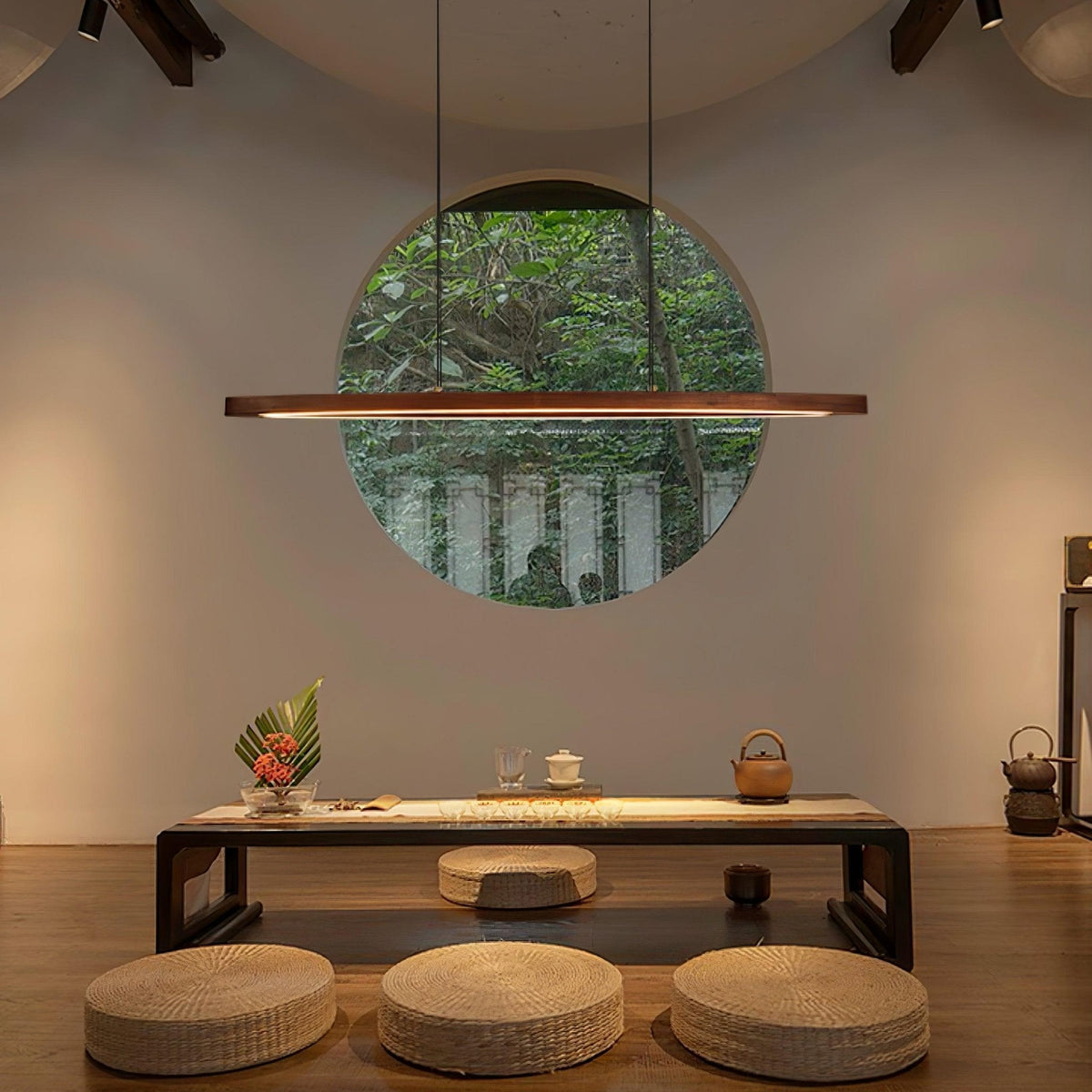 Hylan Hout Minimalistische hanglamp