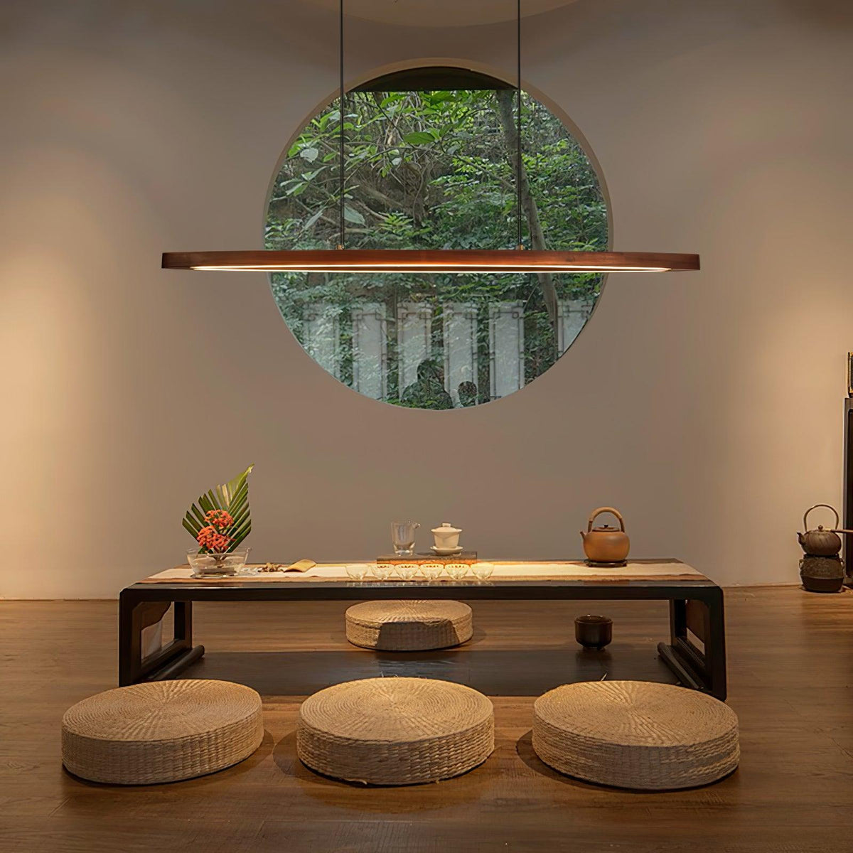 Hylan Hout Minimalistische hanglamp
