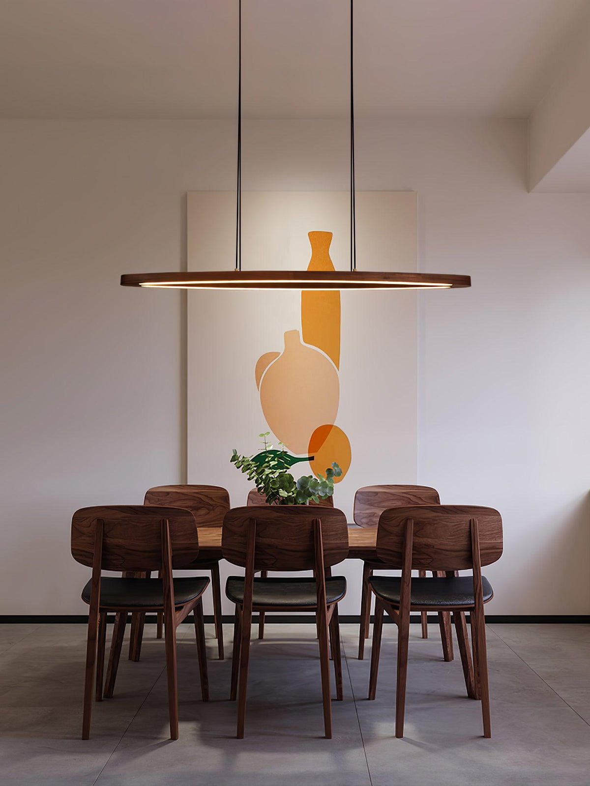 Hylan Hout Minimalistische hanglamp