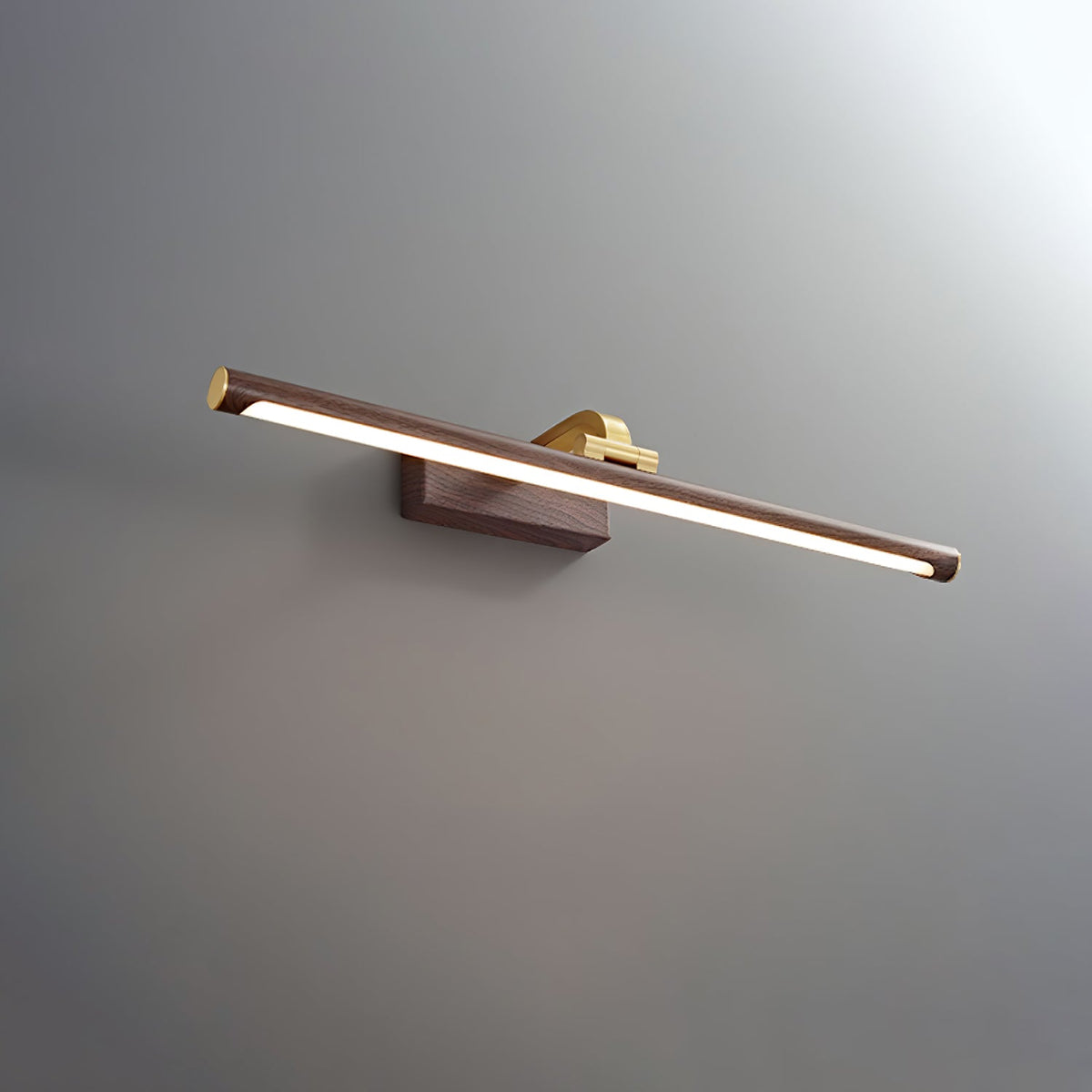 Tevelo wandlamp van messing in minimalistisch ontwerp