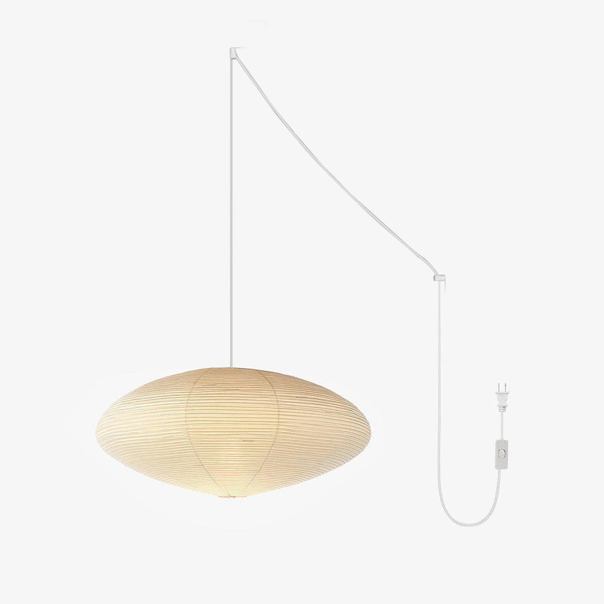 Piaiviella hanglamp washi-papier voor woonkamer
