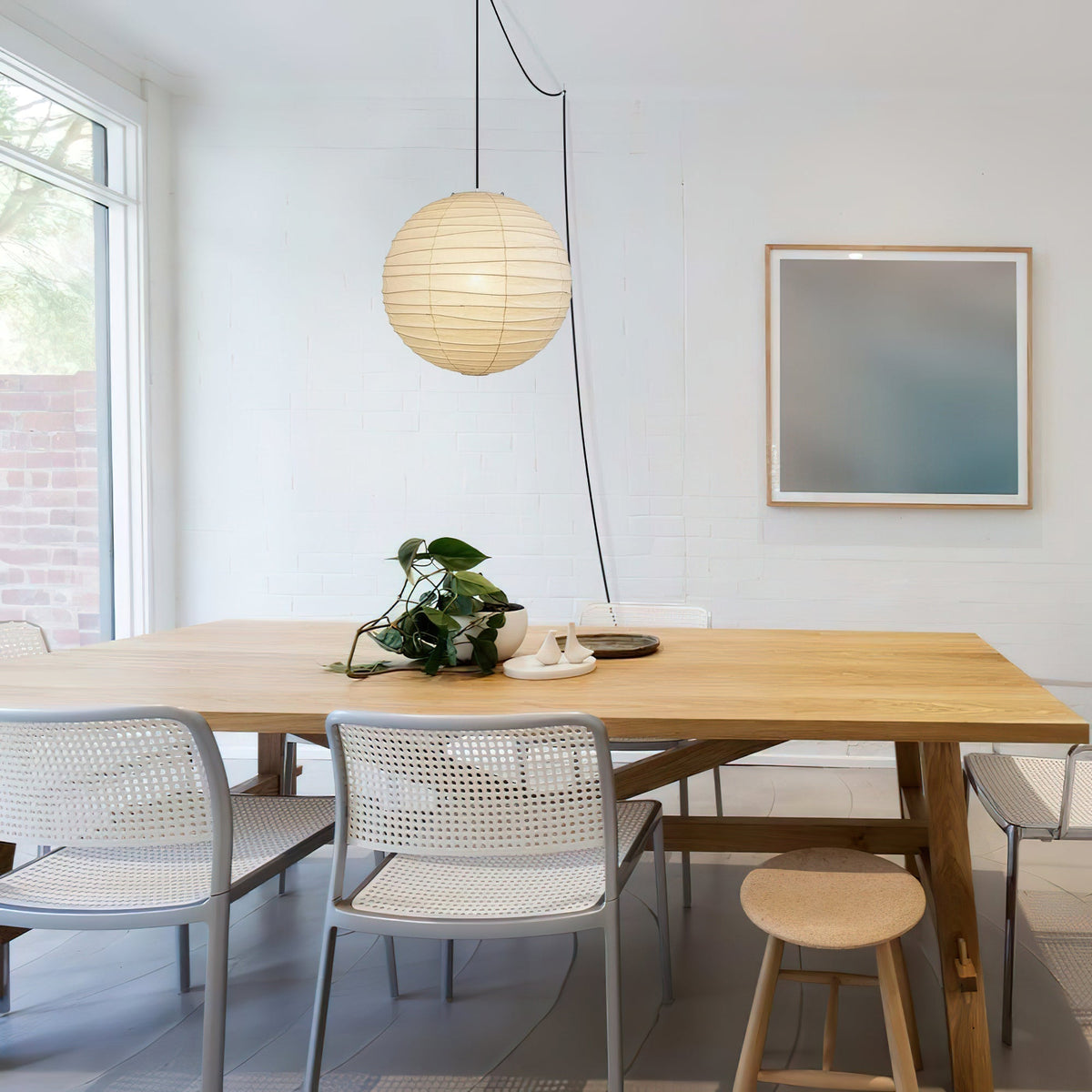 Nolden hanglamp van papier