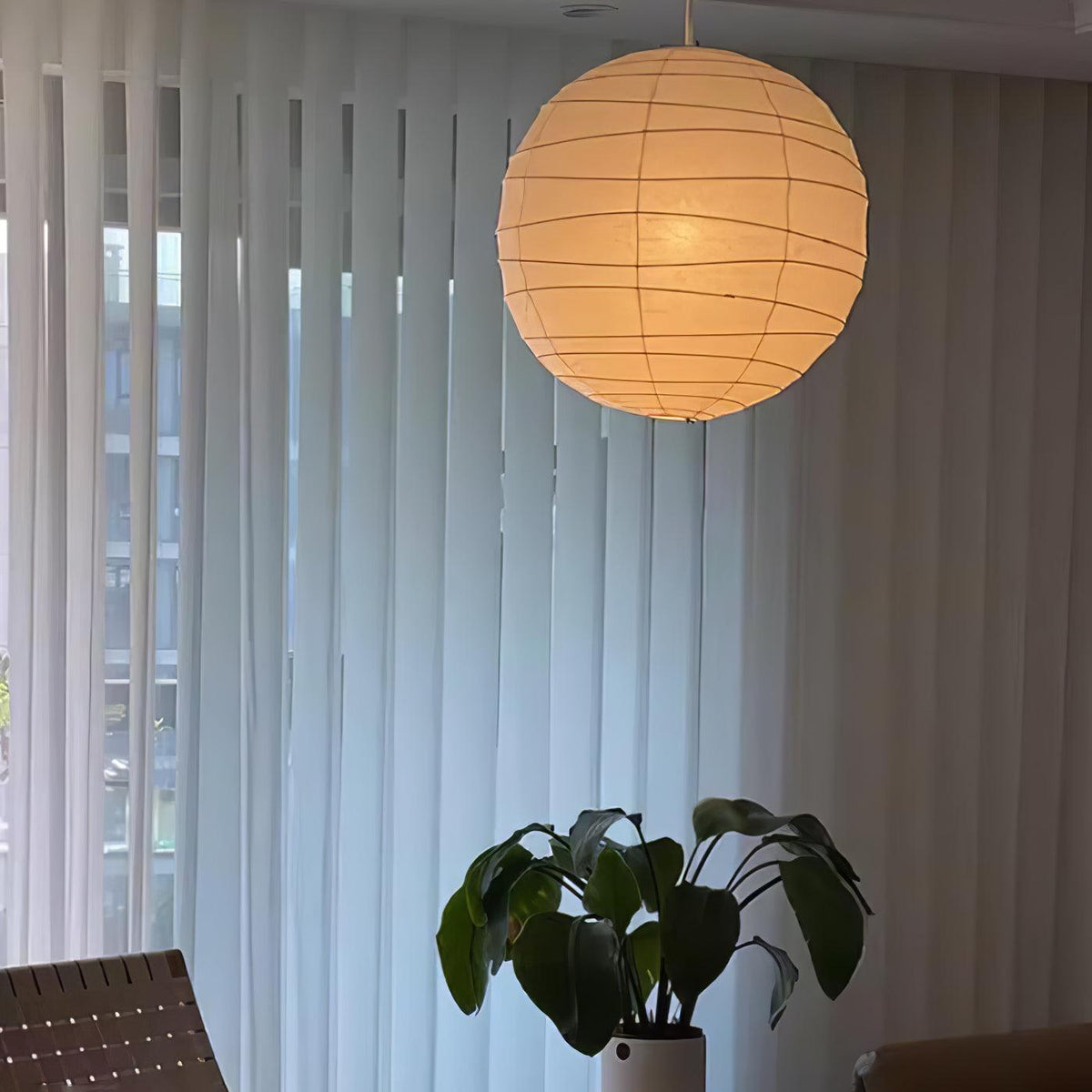 Nolden hanglamp van papier