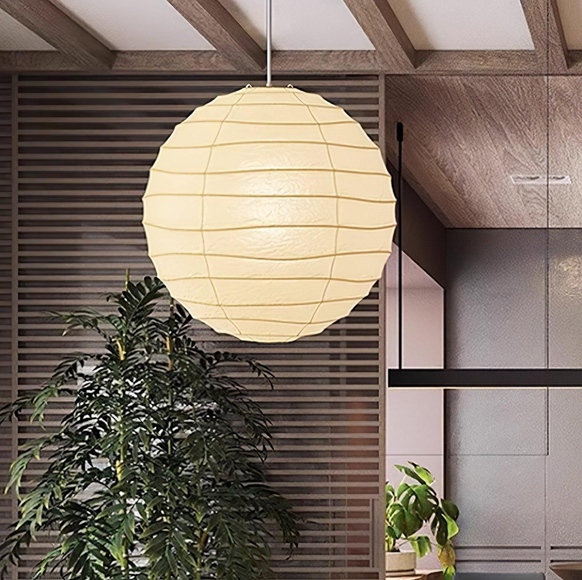 Nolden hanglamp van papier
