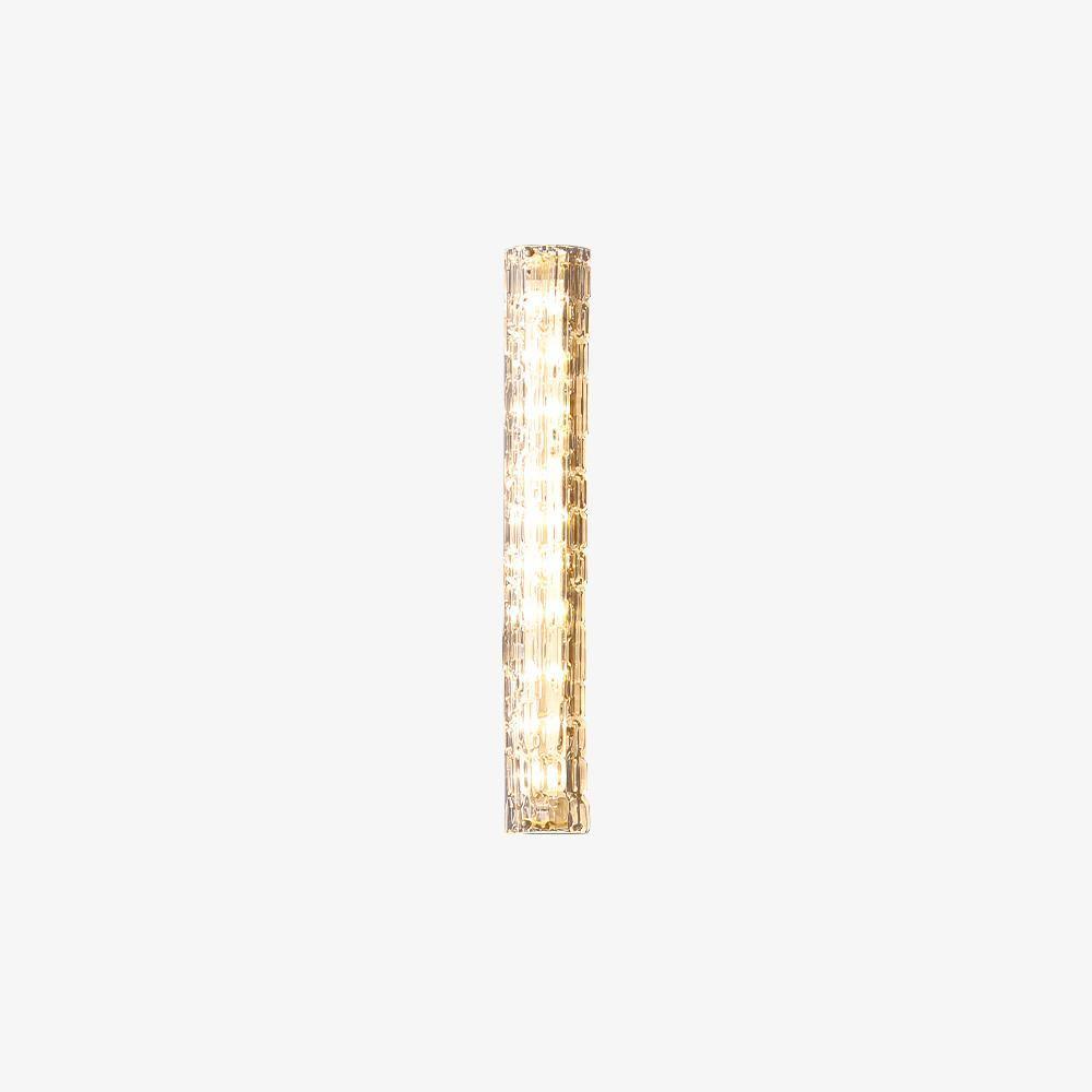 Bexley messing glas glamoureus wandlamp