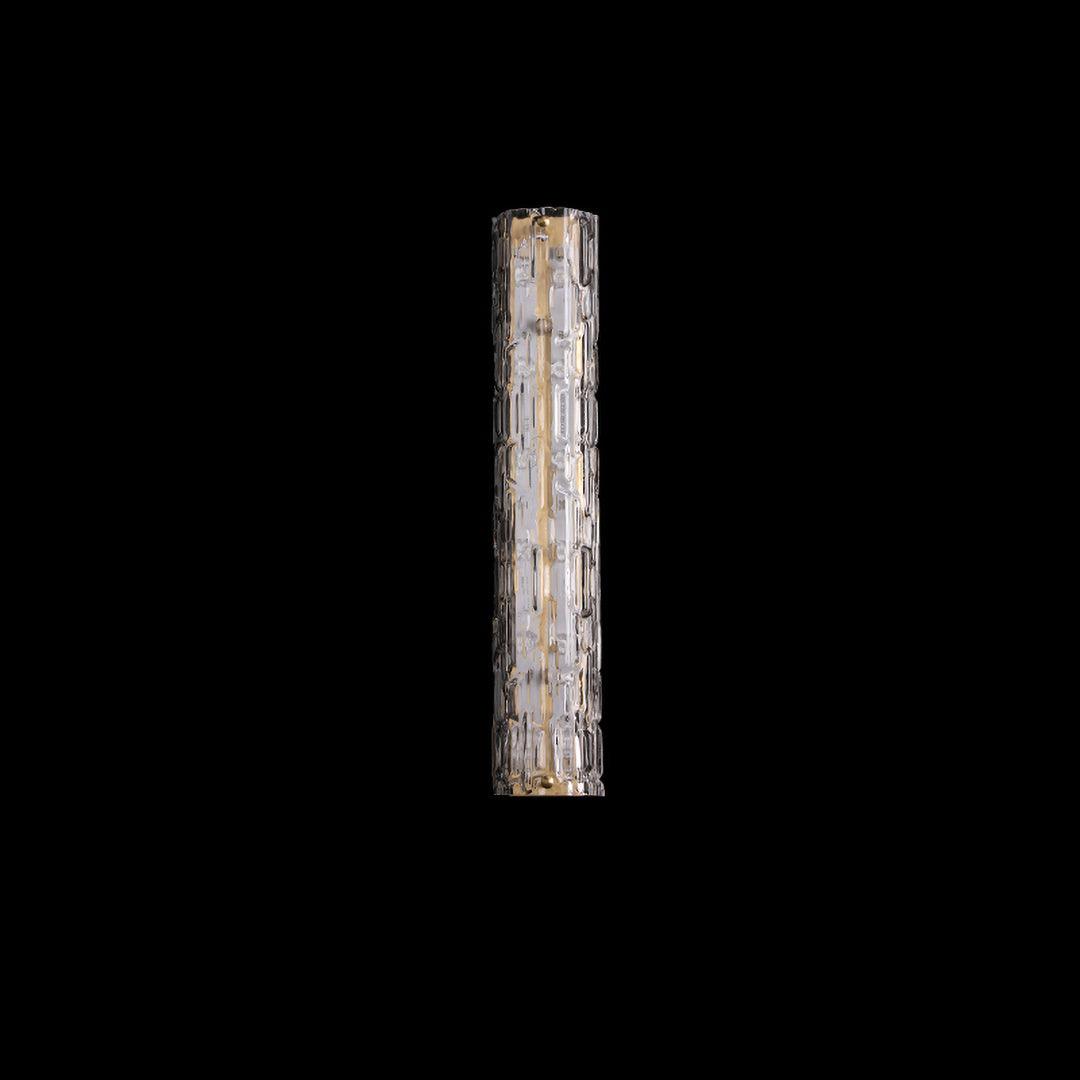 Bexley messing glas glamoureus wandlamp