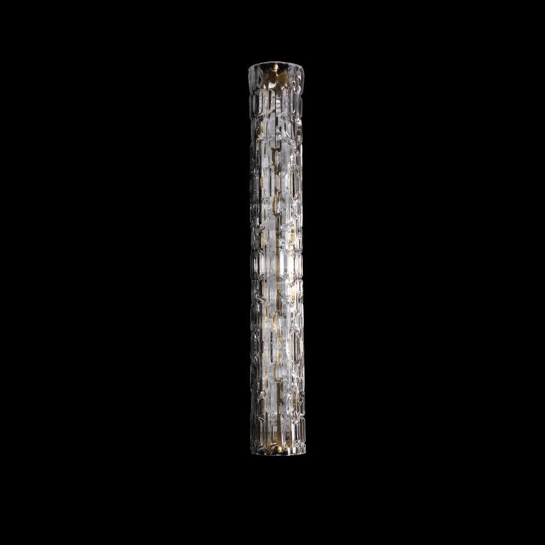 Bexley messing glas glamoureus wandlamp