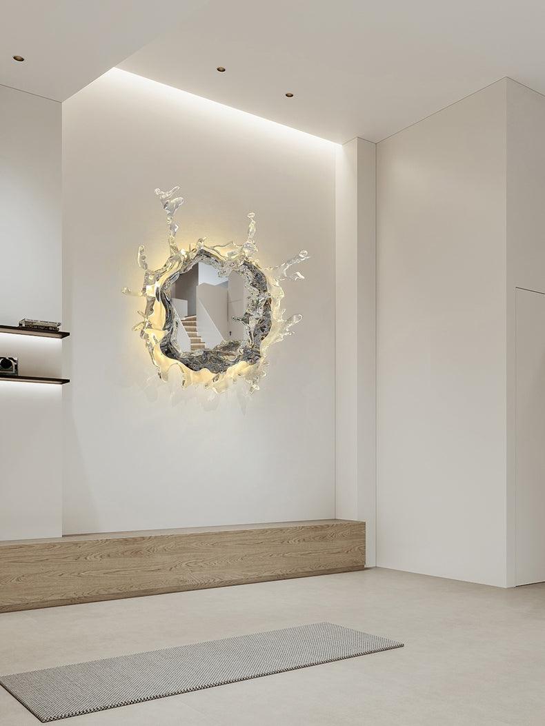 Ithox Moderne wandlamp met spiegel