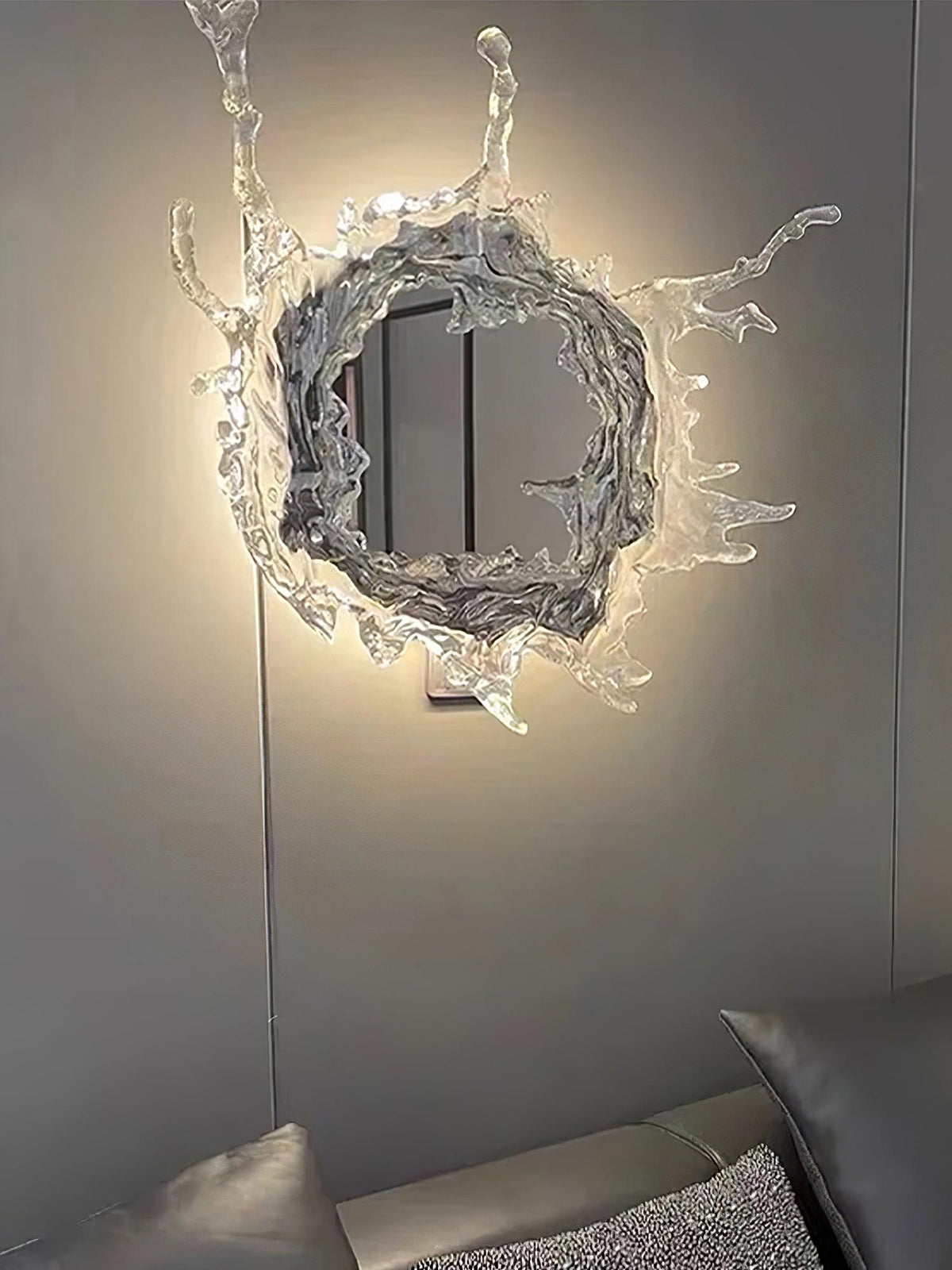 Ithox Moderne wandlamp met spiegel