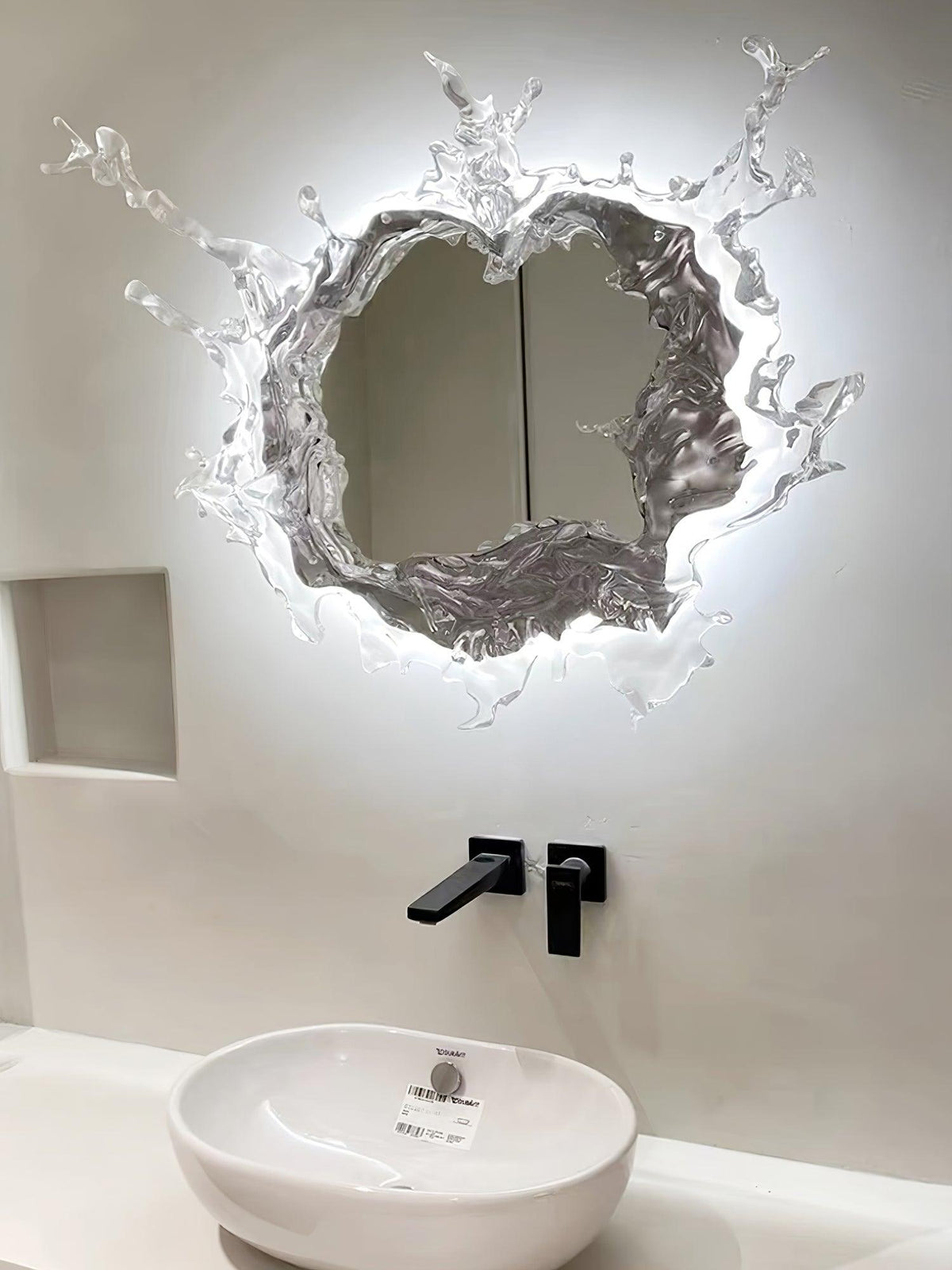Ithox Moderne wandlamp met spiegel