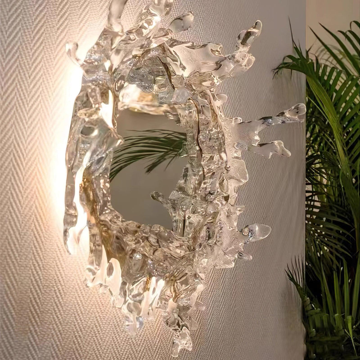 Ithox Moderne wandlamp met spiegel