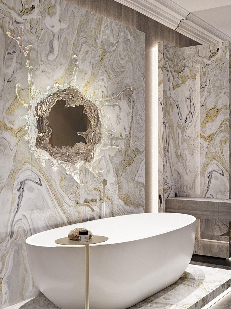 Ithox Moderne wandlamp met spiegel