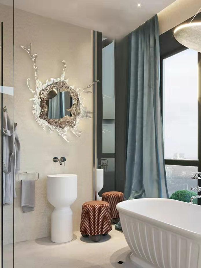 Ithox Moderne wandlamp met spiegel
