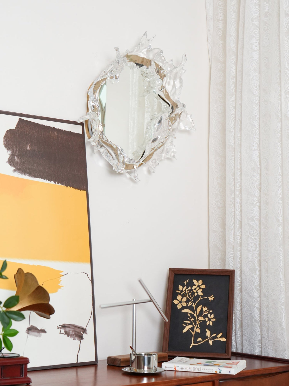 Ithox Moderne wandlamp met spiegel