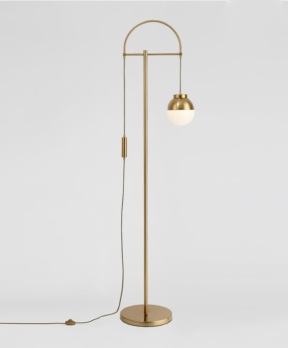 Lunelis Moderne vloerlamp van goud
