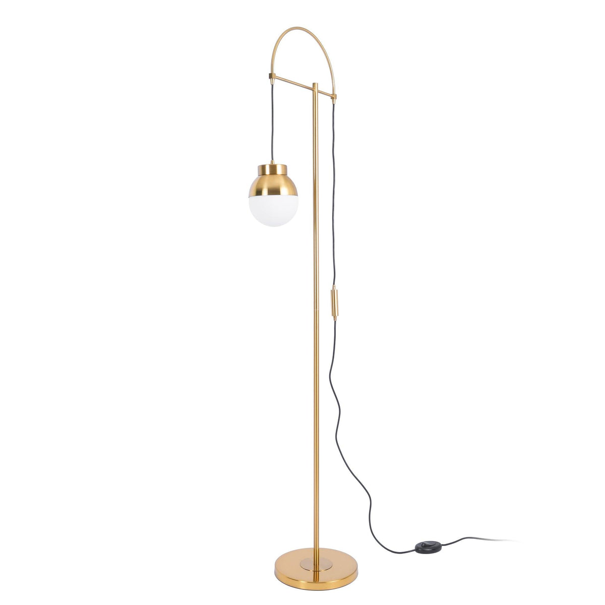Lunelis Moderne vloerlamp van goud