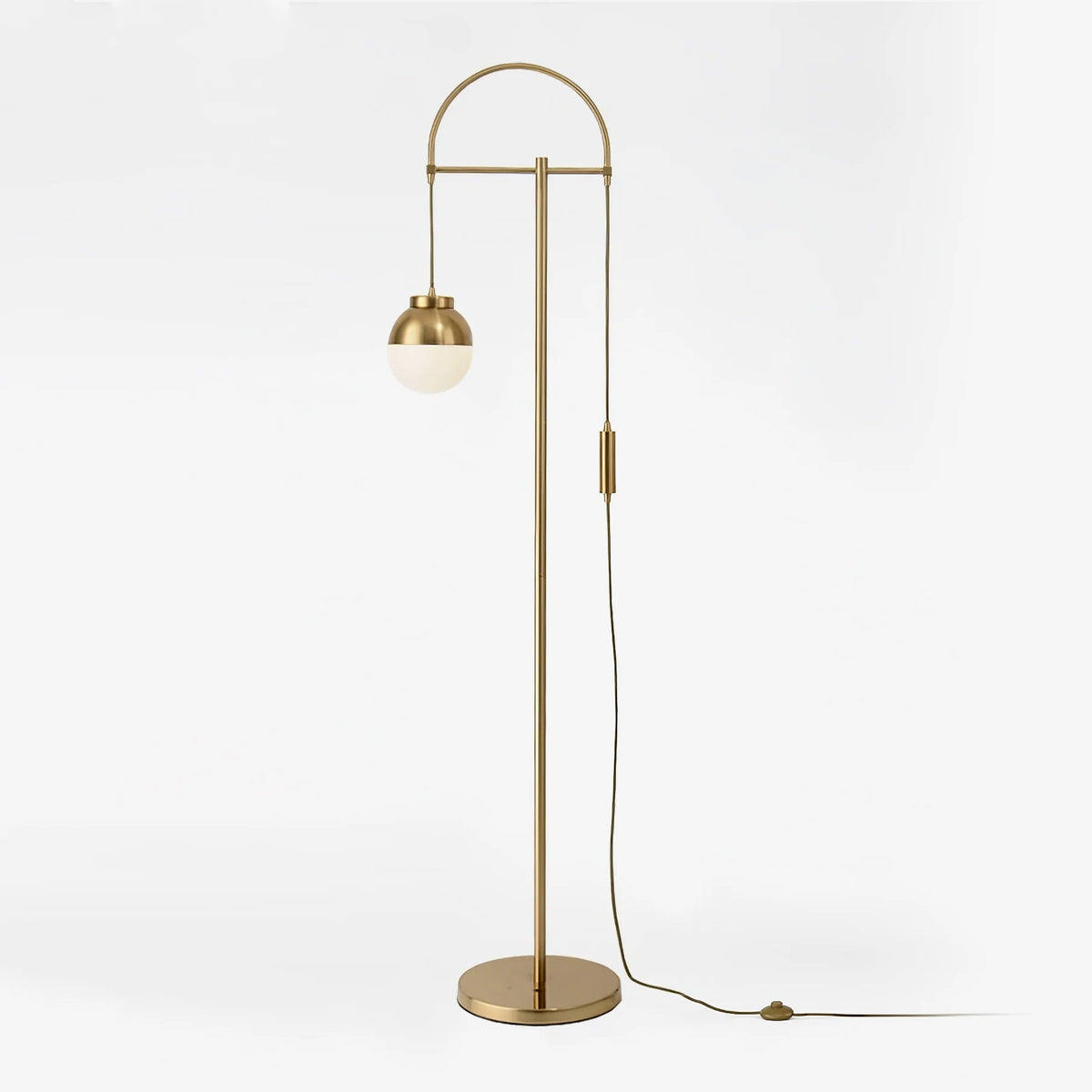 Lunelis Moderne vloerlamp van goud