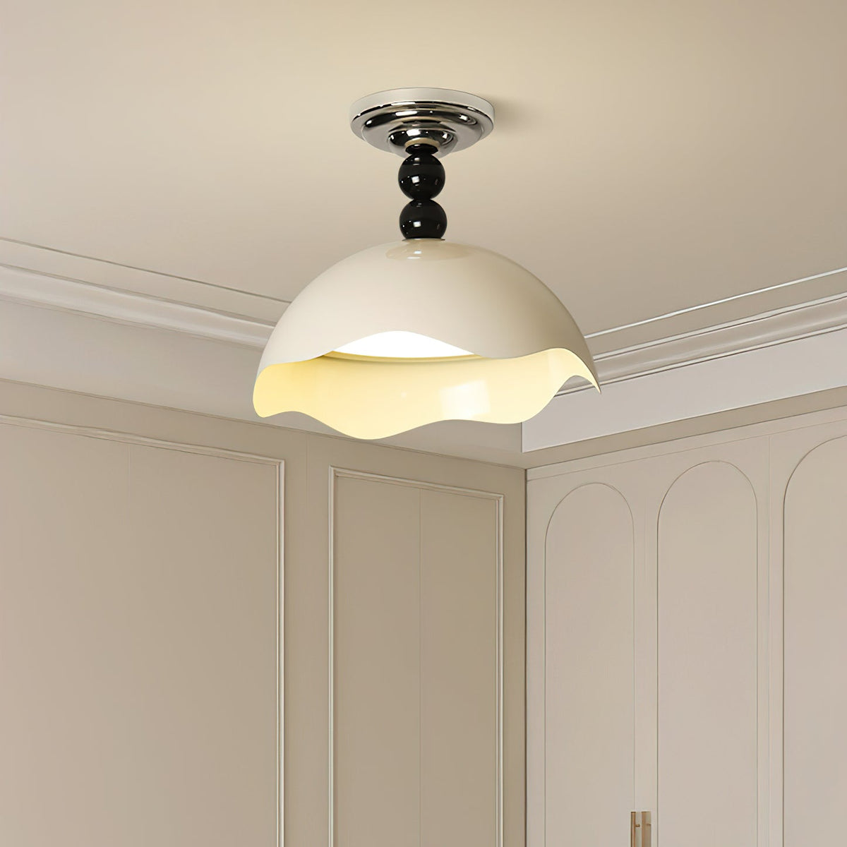Riveella Noordse kunst Wave Crest plafondlamp