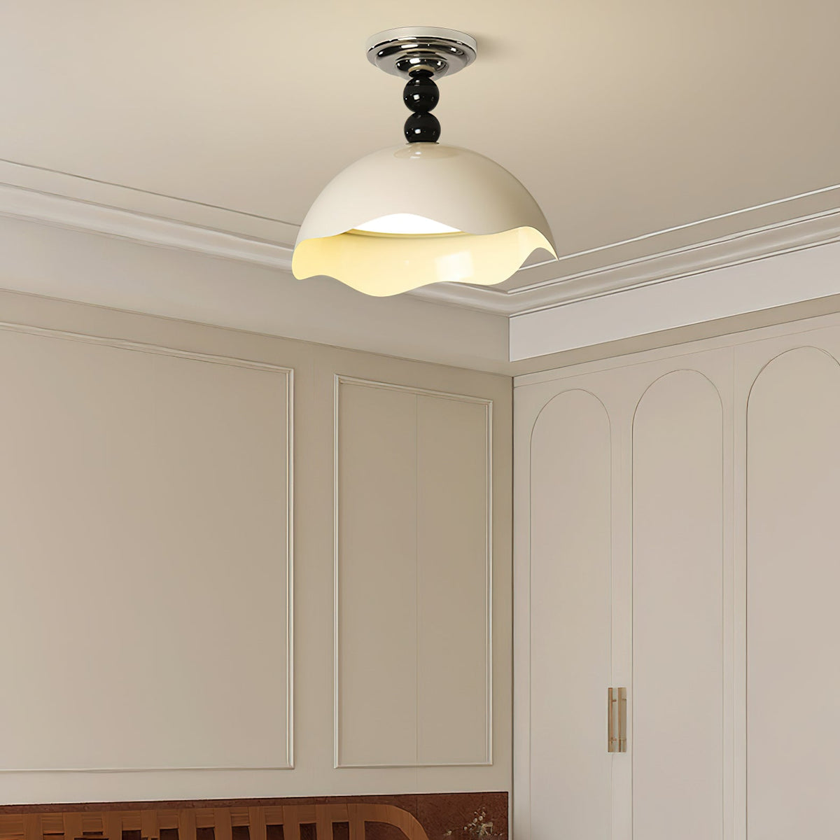 Riveella Noordse kunst Wave Crest plafondlamp