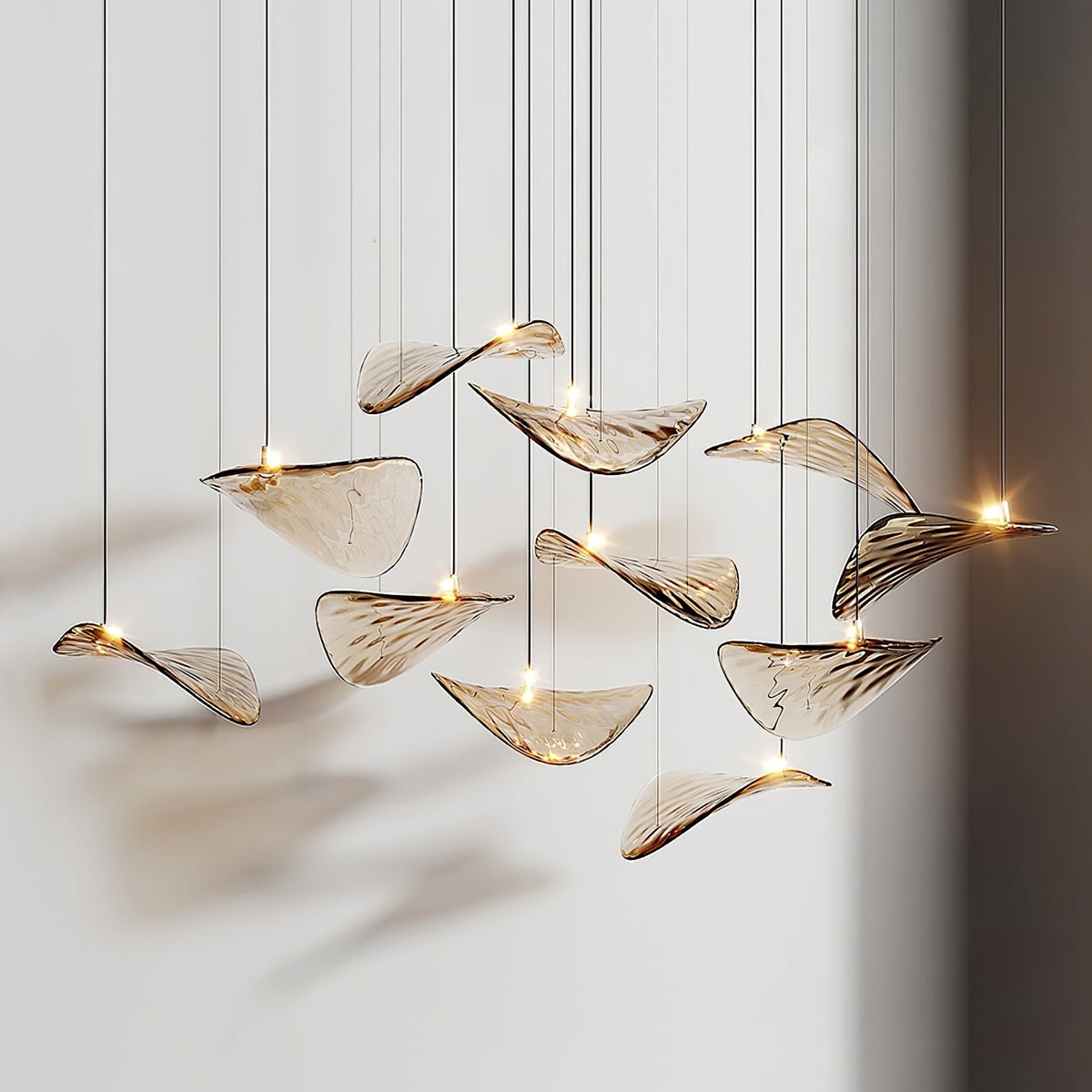 Lioris Butterfly Goud hanglamp