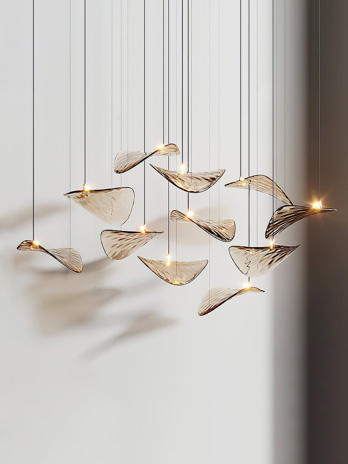 Lioris Butterfly Goud hanglamp