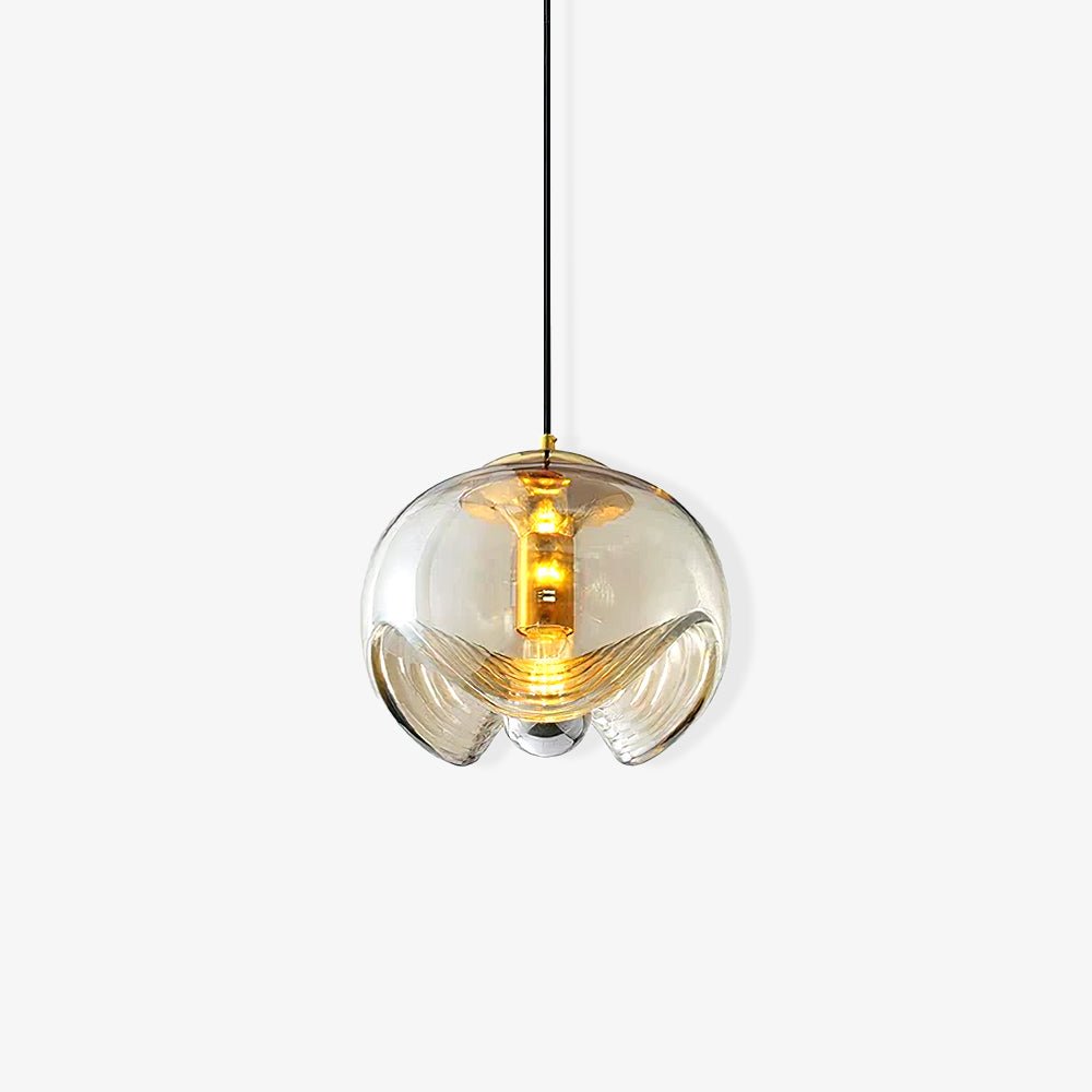 Willa hanglamp glas Golf Mid Century Vintage