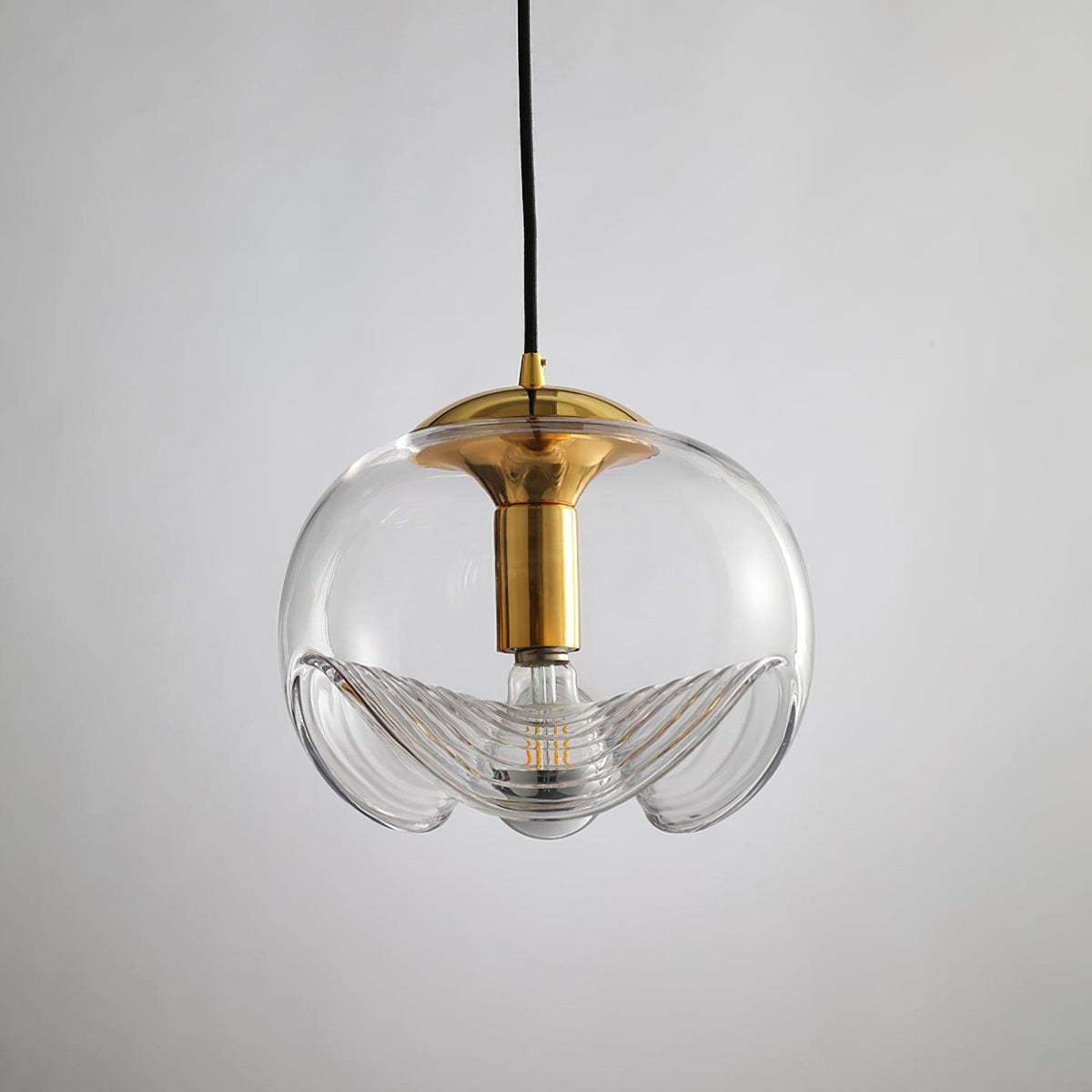 Willa hanglamp glas Golf Mid Century Vintage