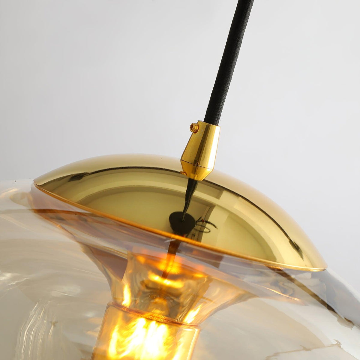 Willa hanglamp glas Golf Mid Century Vintage