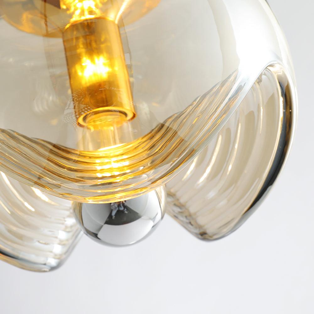 Willa hanglamp glas Golf Mid Century Vintage