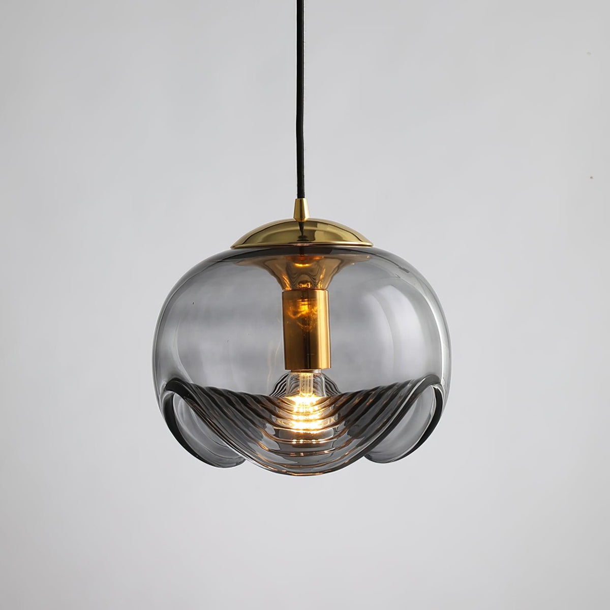 Willa hanglamp glas Golf Mid Century Vintage
