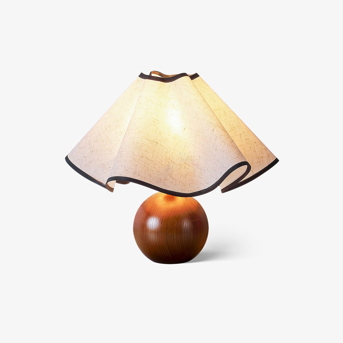 Kalion Houten Stoffen tafellamp