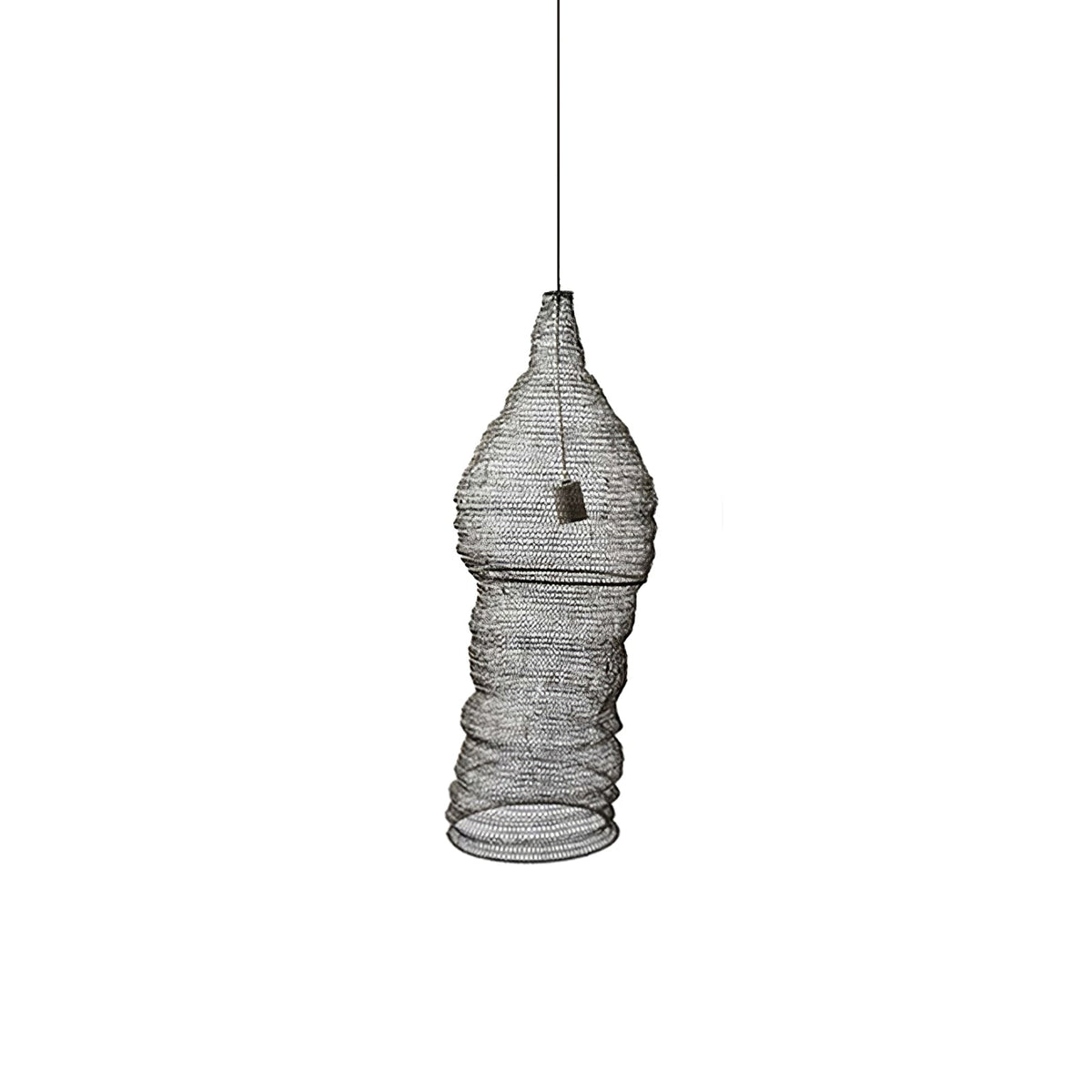 Vae industriële hanglamp van draad
