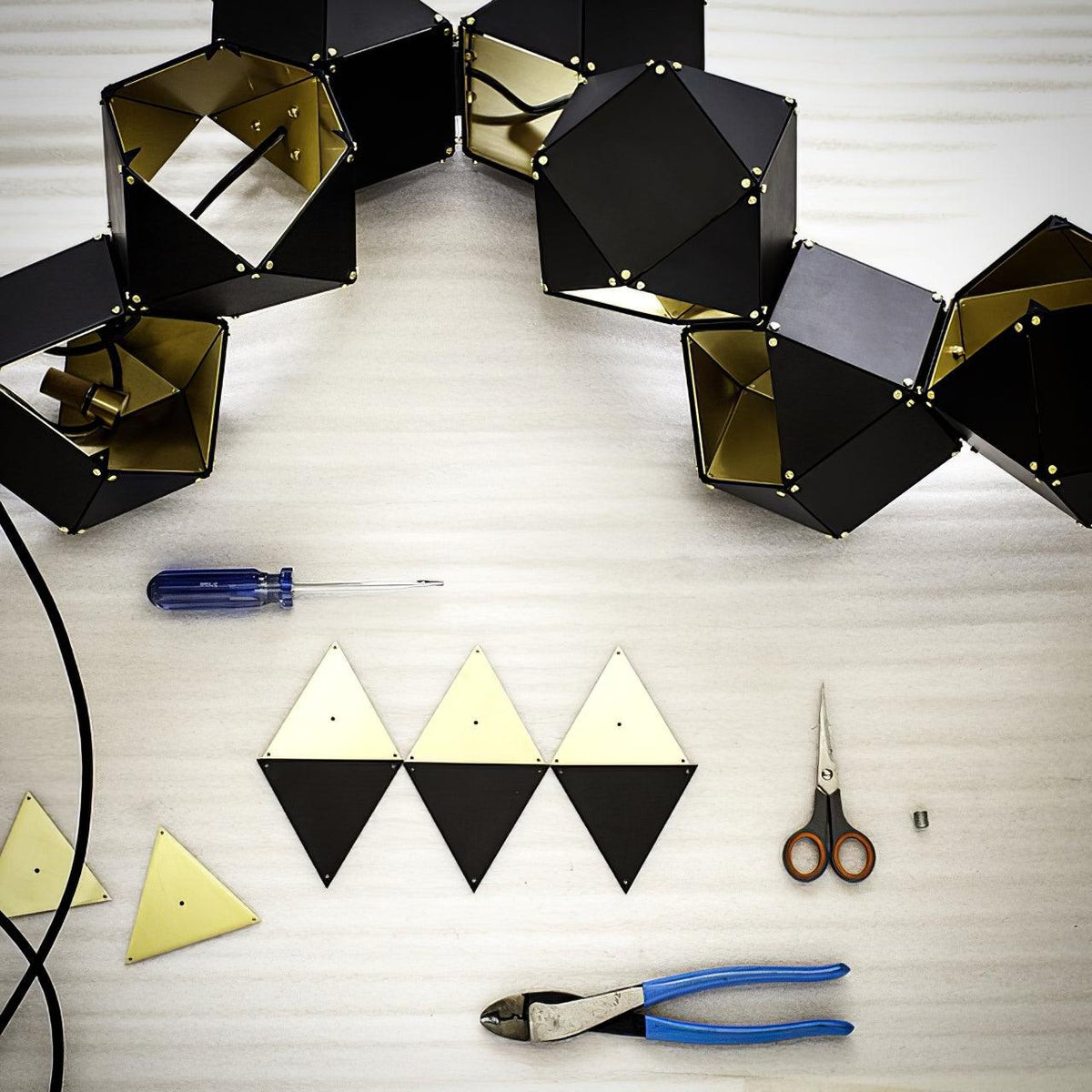 Civ Kroonluchter Geometrisch Modern