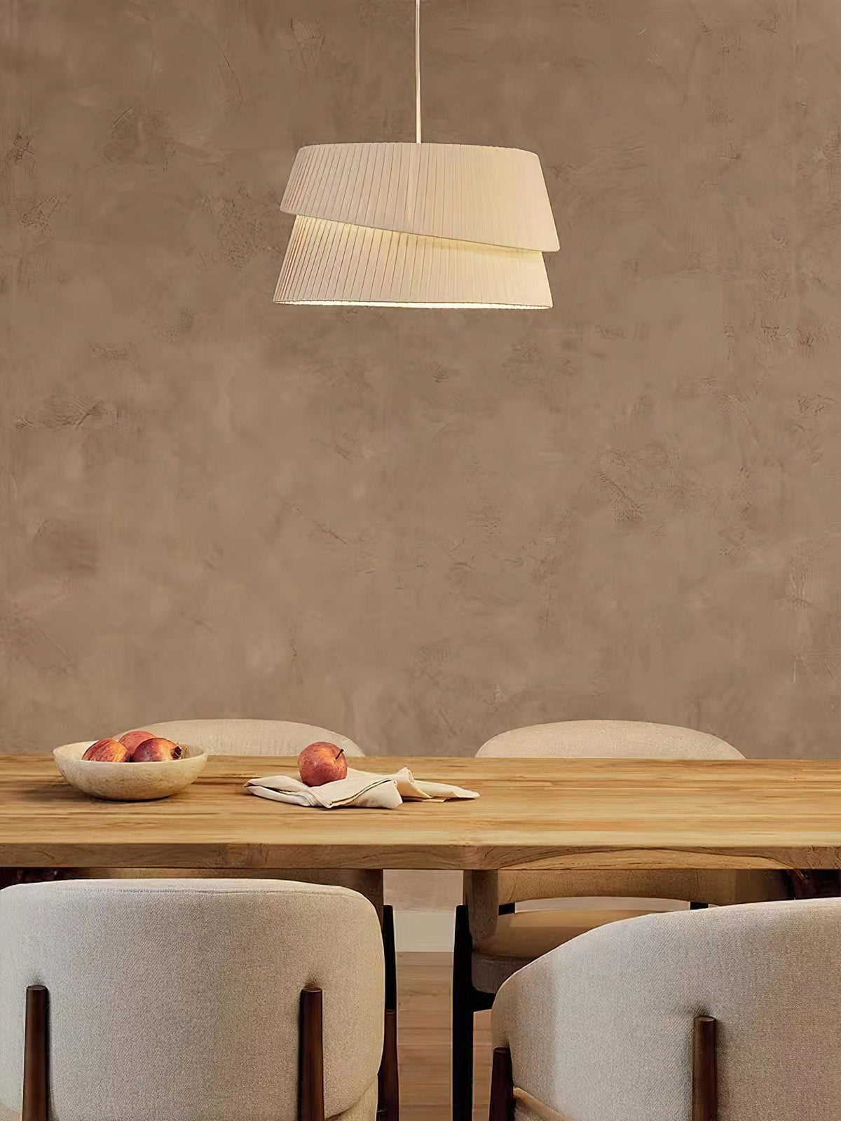 Tocan Stof Scandinavische hanglamp Beige