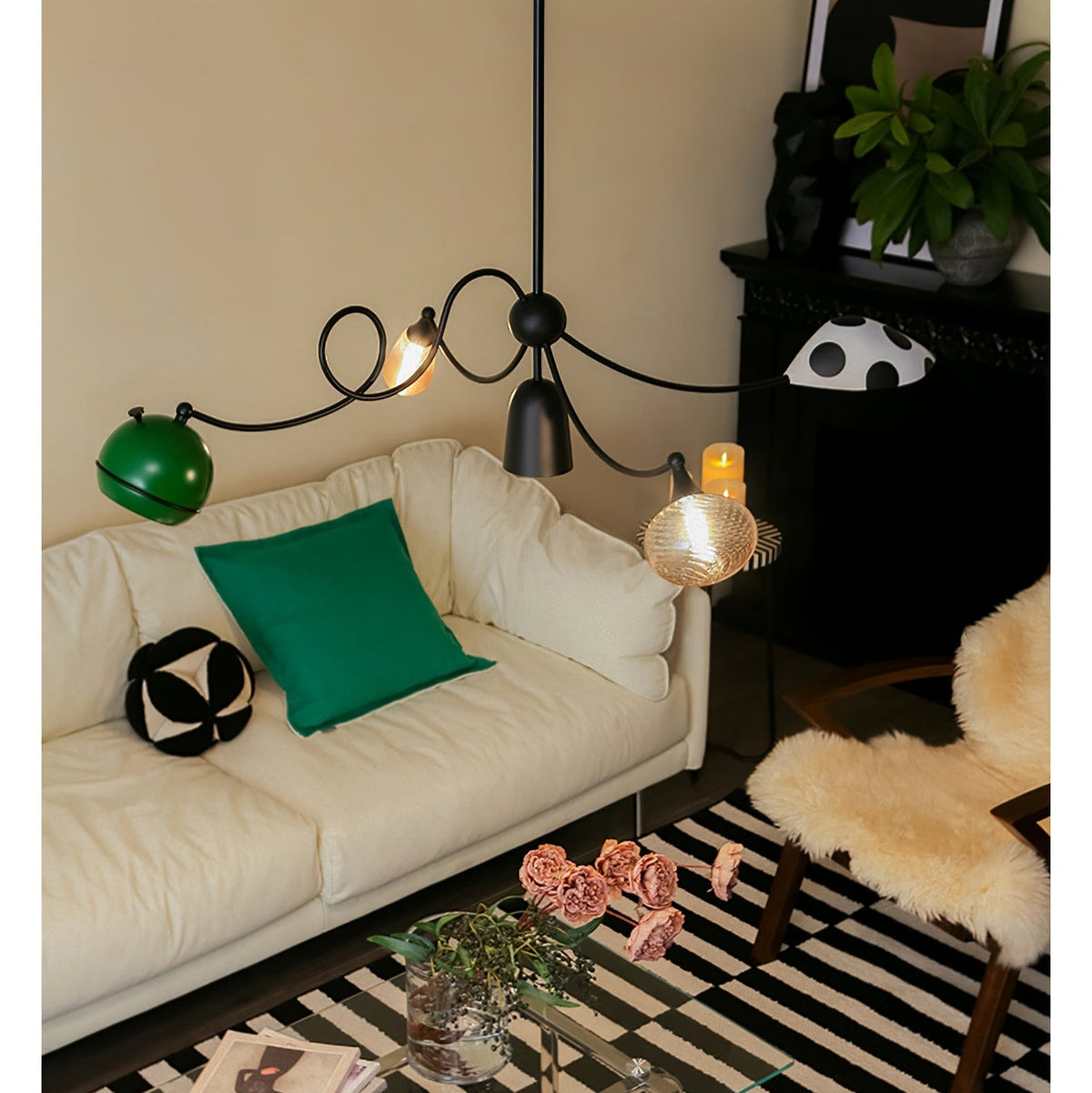 PlayfulGlass modulaire glas hanglamp