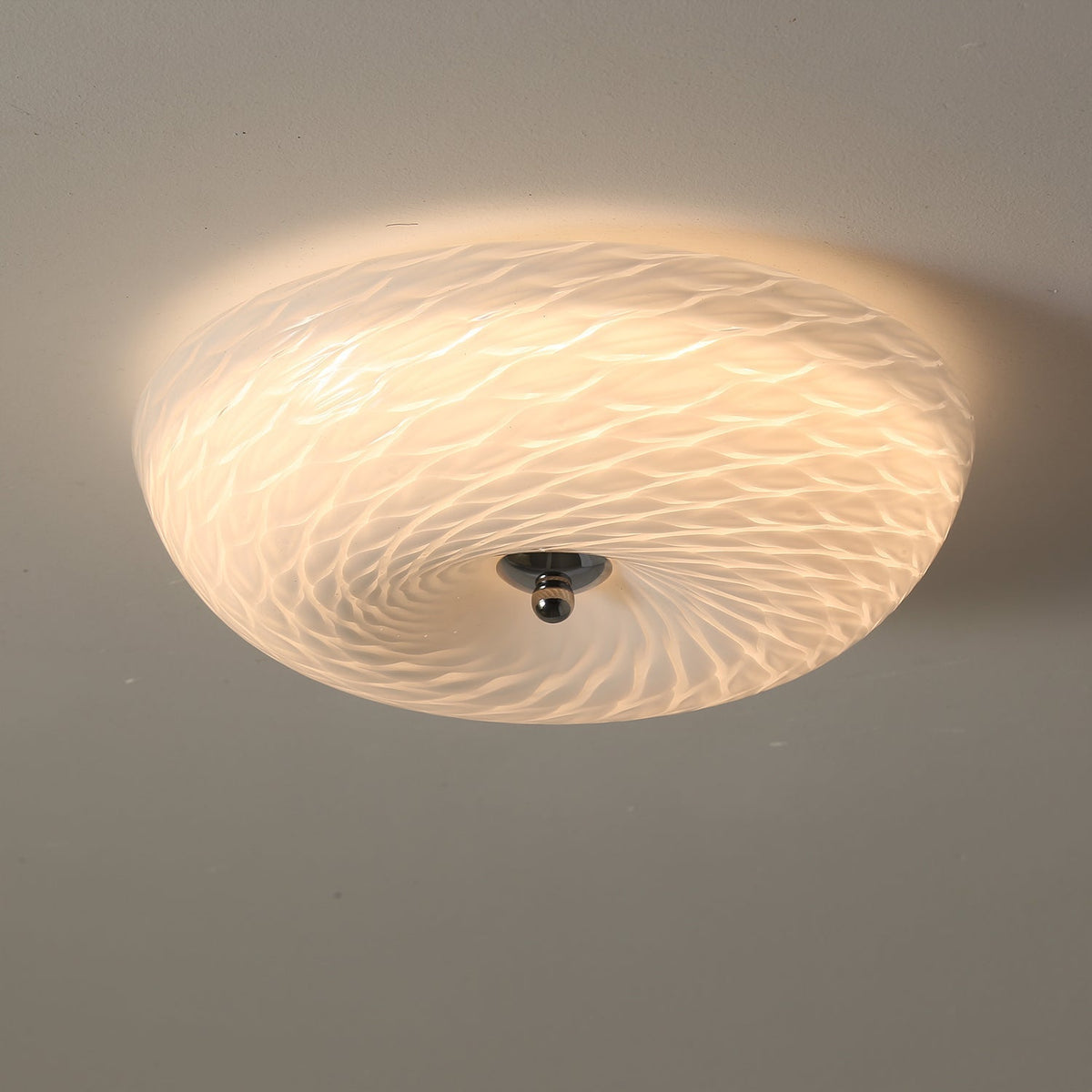 Comarion Moderne minimalistische kunstglas plafondlamp van glas